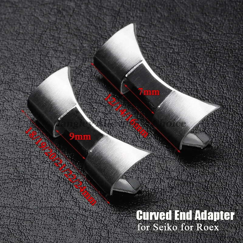 Enlace de extremo curvado para - Watch Band Connector reseña y precio
