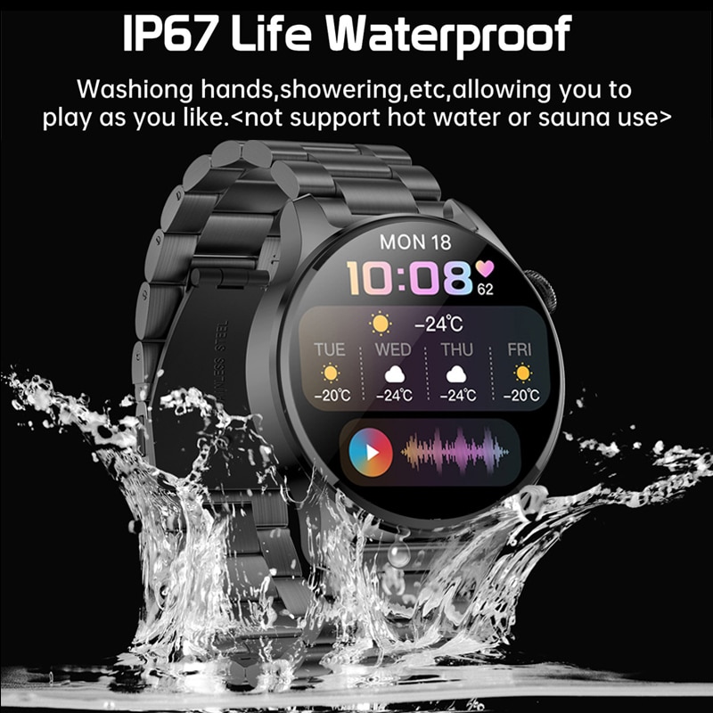 2024 LIGE Bluetooth llamada re - Smartwatch Face reseña y precio