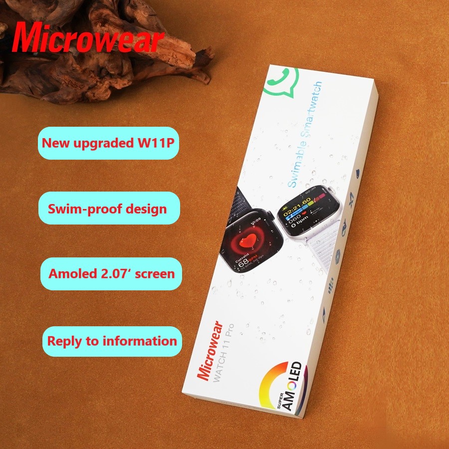 Top Amoled Watch11pro W11pro S - Smartwatch M Active reseña y precio