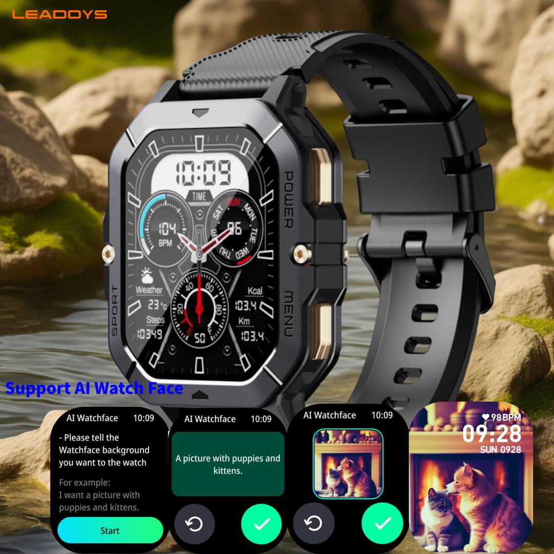 Reloj inteligente Leadoys C28, - Smartwatch Face reseña y precio