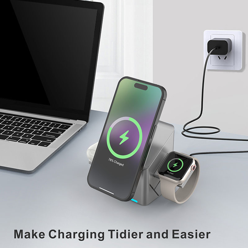 Base de Carga Inalámbrica Rápi - Watch Charger Cable reseña y precio