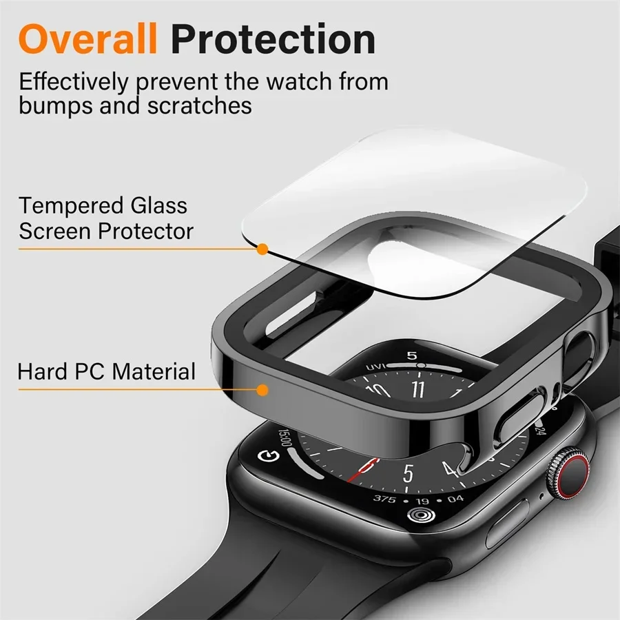 Cristal y cubierta para funda  - Smartwatch Watch Accessories For Women reseña y precio