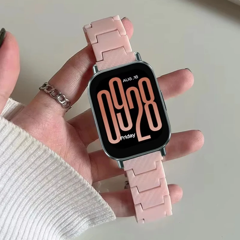 Correa de fibra de carbono de  - Smartwatch Watch Accessories For Women reseña y precio