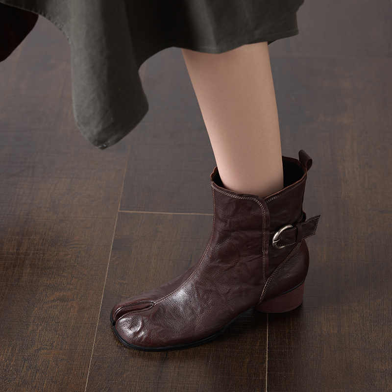 Botas Tabi de piel de oveja he - Leather Classic Strap reseña y precio