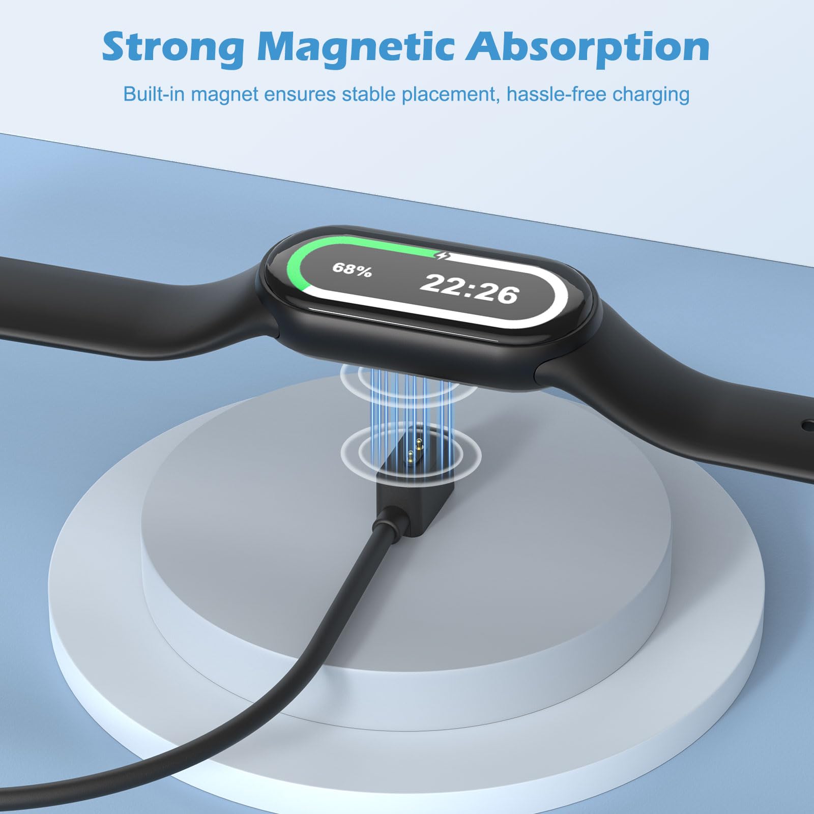 Cargador NFC para Xiaomi Mi Ba - Android Smartwatch Accessories reseña y precio
