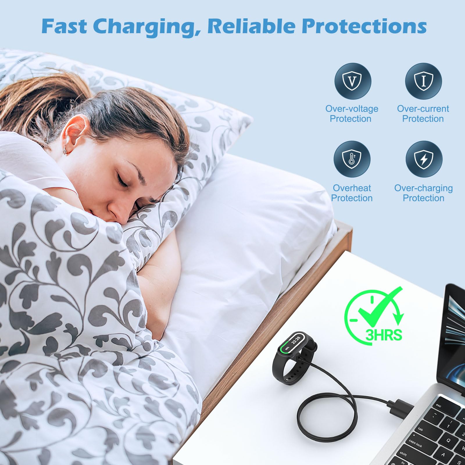 Cargador NFC para Xiaomi Mi Ba - Android Smartwatch Accessories reseña y precio