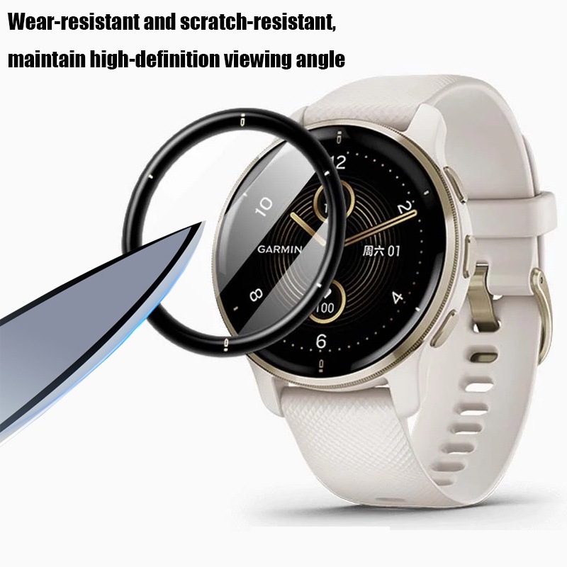 Película protectora de borde c - Garmin Smartwatch Accessories reseña y precio