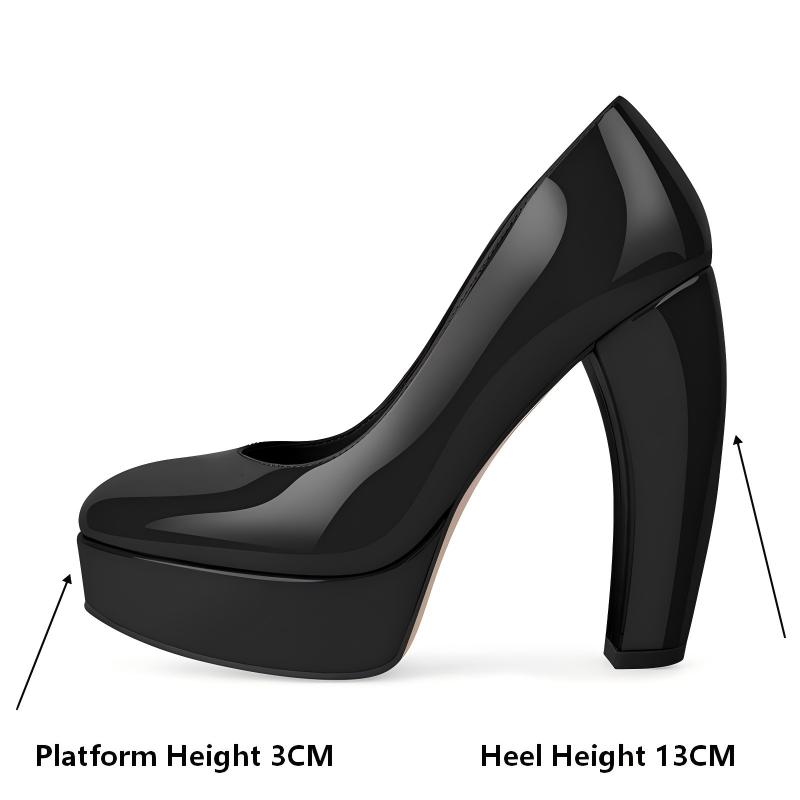 Zapatos de Tacón Alto con Plat - Leather Classic Strap reseña y precio