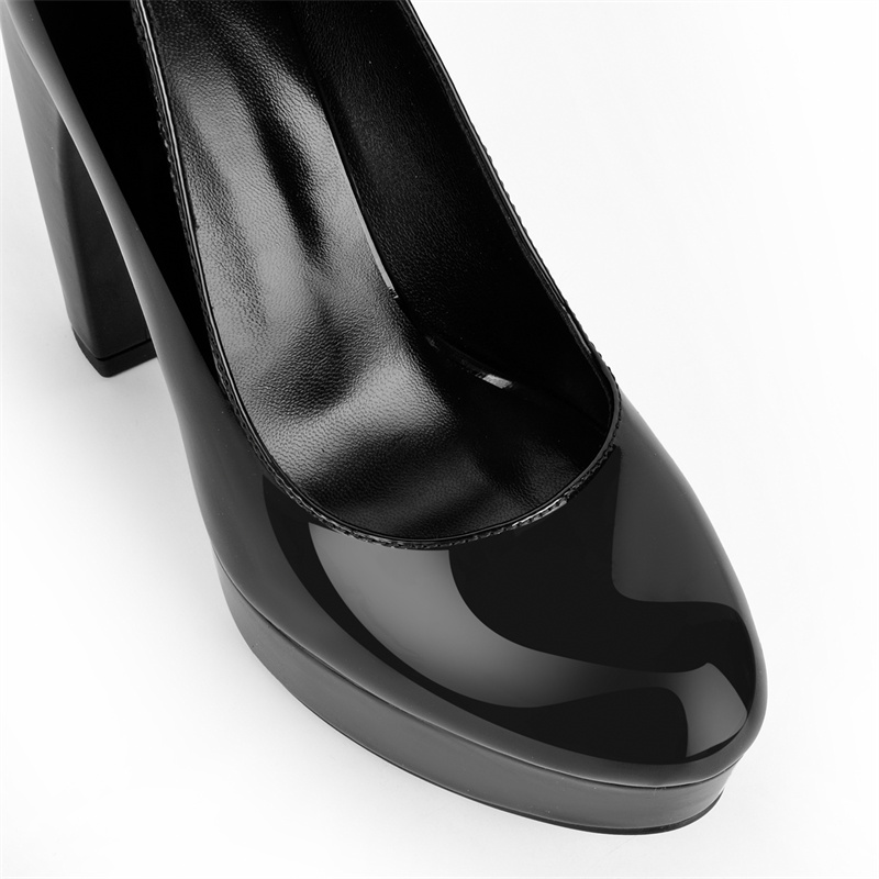 Zapatos de Tacón Alto con Plat - Leather Classic Strap reseña y precio
