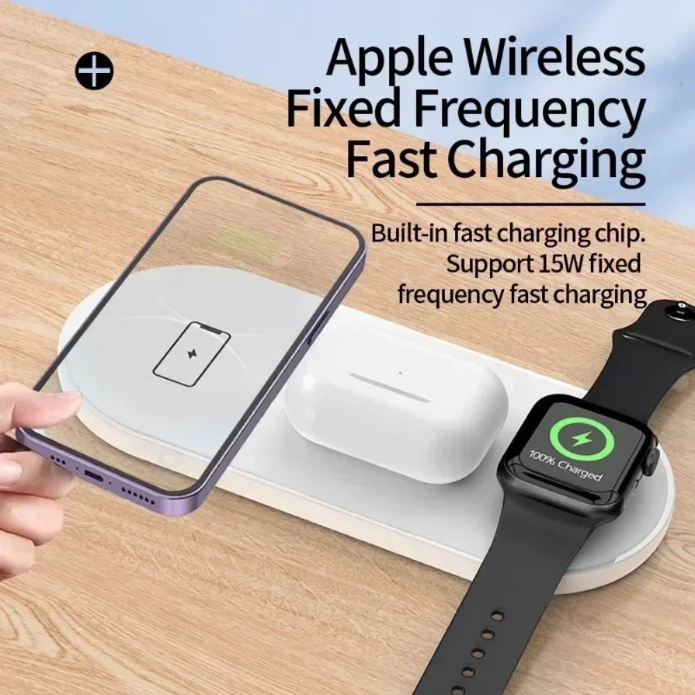 Base de Carga Inalámbrica 3 en - Watch Charger Cable reseña y precio
