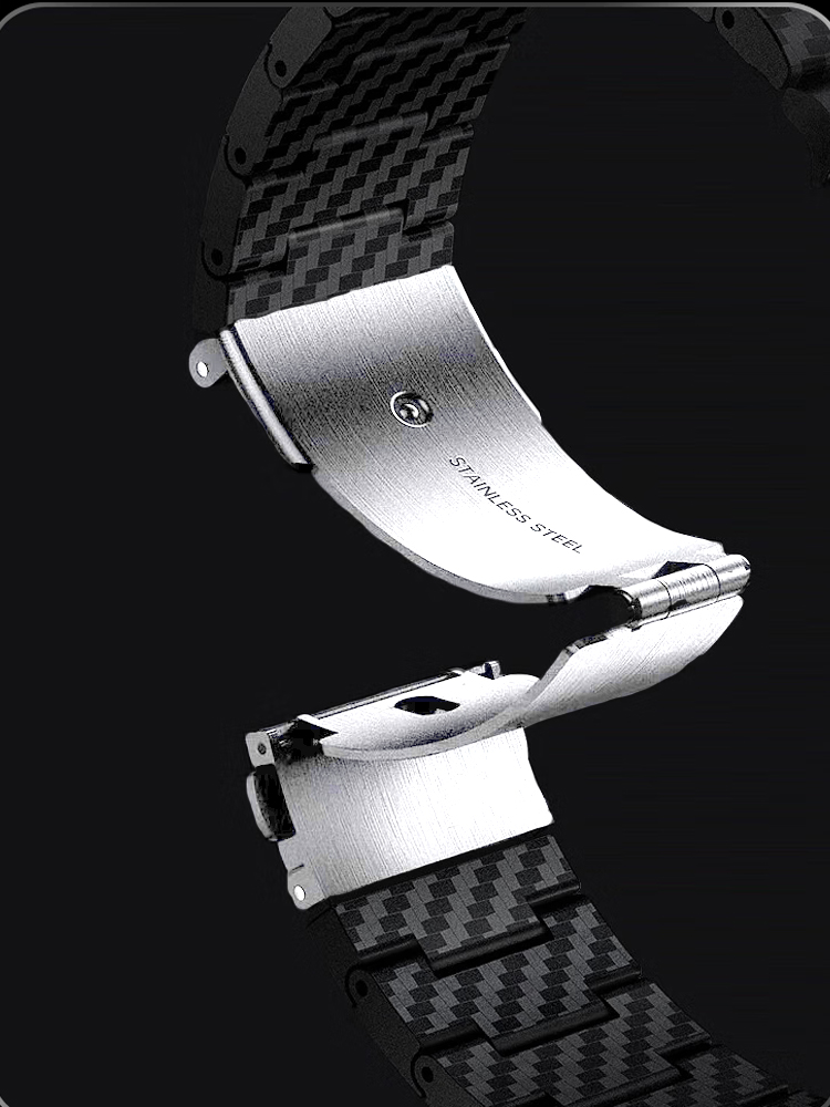 Correa de fibra de carbono par - Xiaomi Smartwatch S3 Accessories reseña y precio