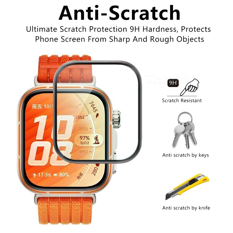 Protector de Pantalla de Vidri - Huawei Smartwatch Accessories reseña y precio