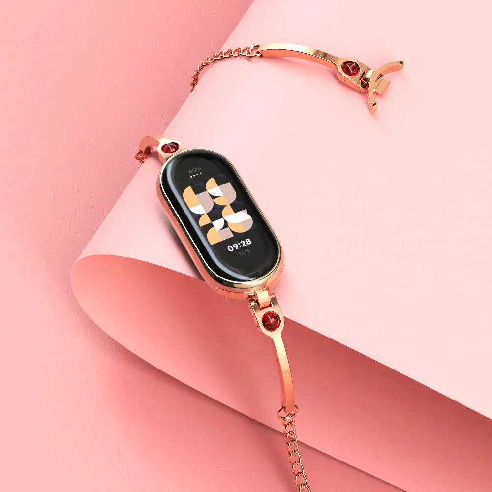 Correa de repuesto de acero in - Smartwatch Watch Accessories For Women reseña y precio