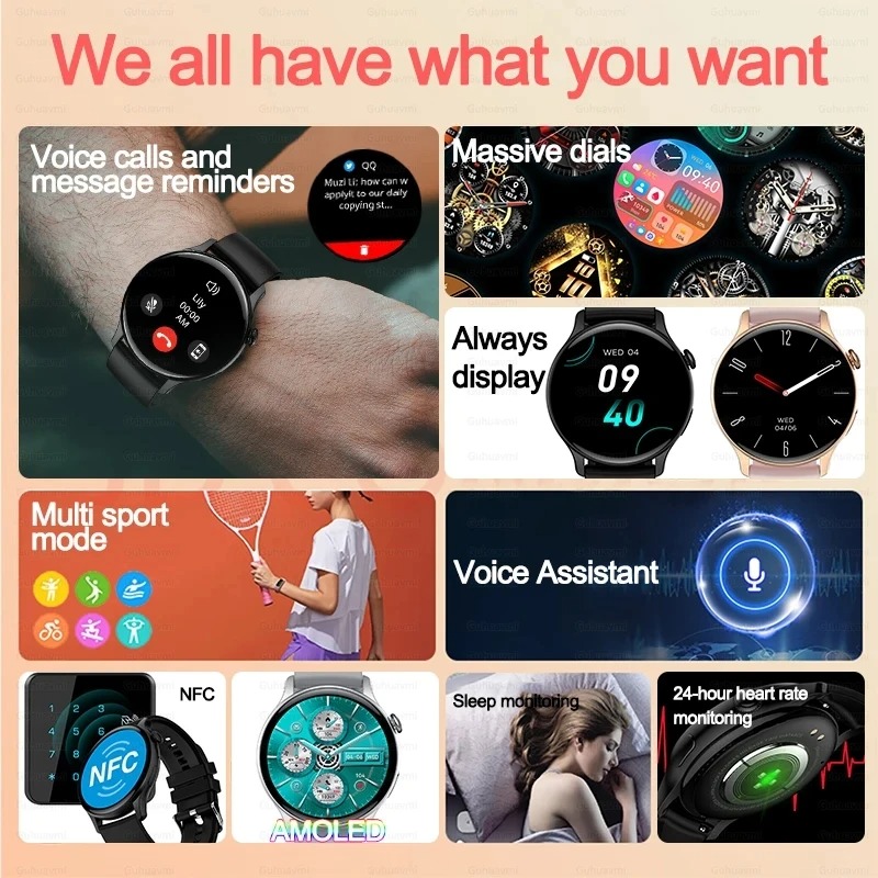 Reloj inteligente para mujer,  - Smartwatch Face reseña y precio