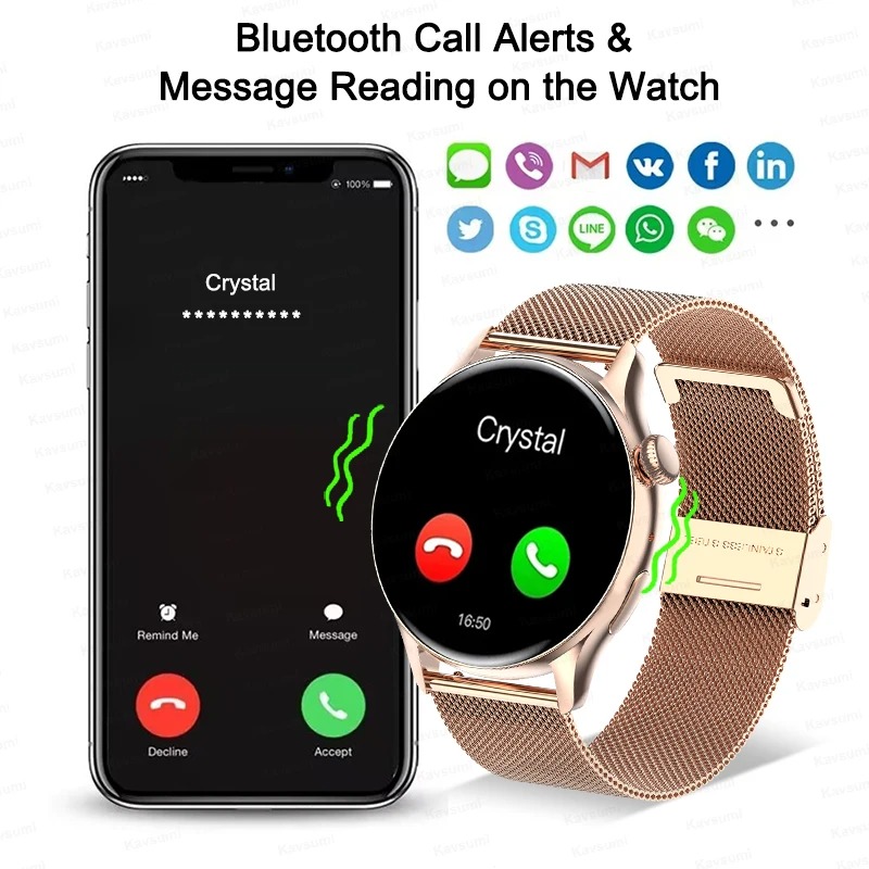 Reloj inteligente para mujer,  - Smartwatch Face reseña y precio