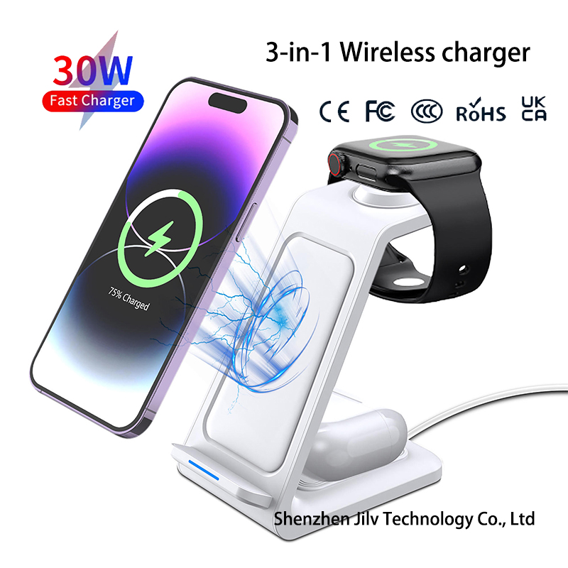 Base de carga inalámbrica 3 en - Watch Charger Cable reseña y precio