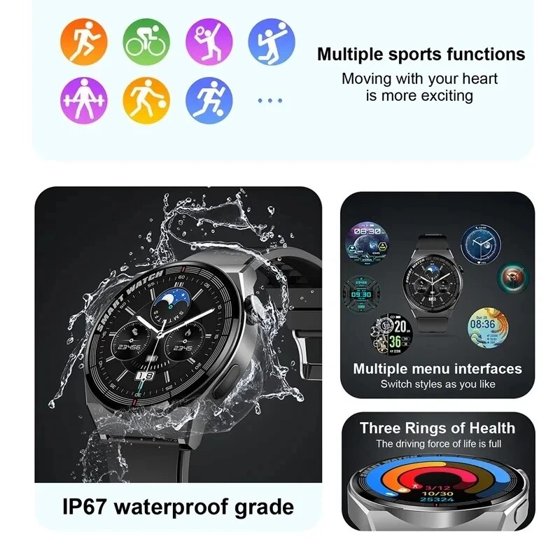 Para reloj Serie 5 reloj intel - Smartwatch Face reseña y precio