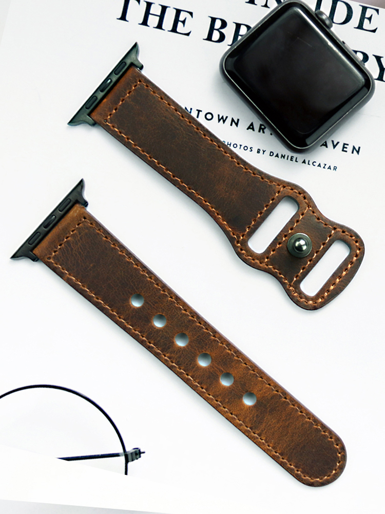 Correa de cuero genuino para A - Smartwatch Accessories Shop reseña y precio