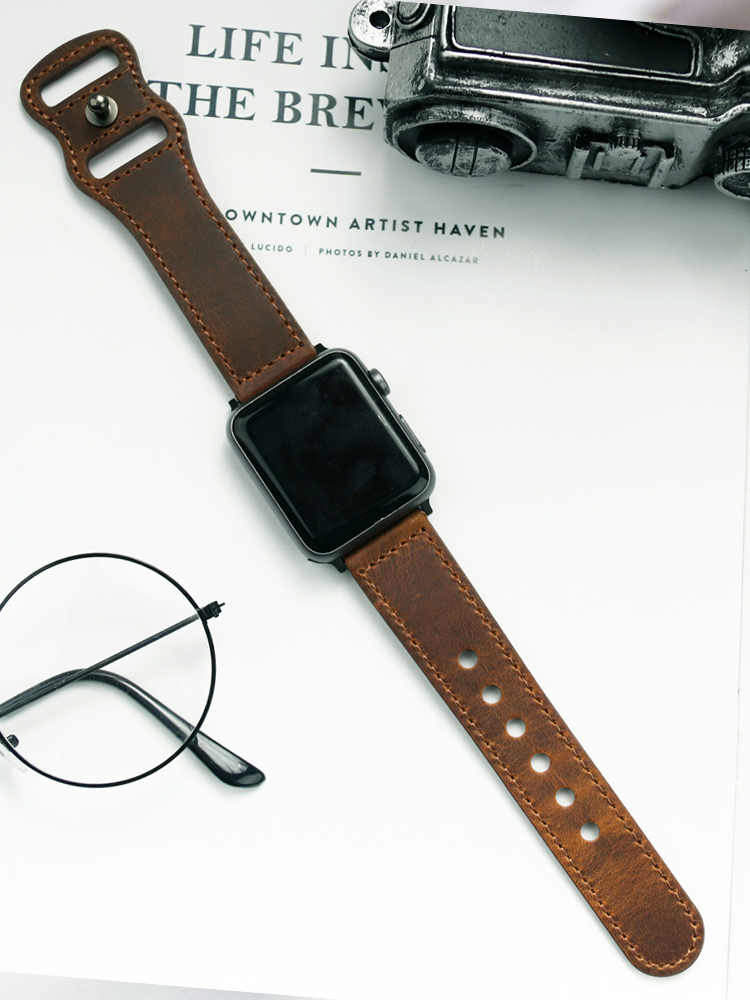 Correa de cuero genuino para A - Smartwatch Accessories Shop reseña y precio